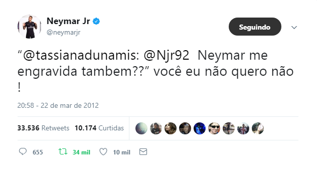 Tweets Antigos do Neymar – #MUSEUdeMEMES