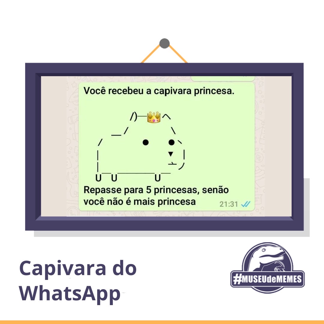 Capivara do WhatsApp – #MUSEUdeMEMES